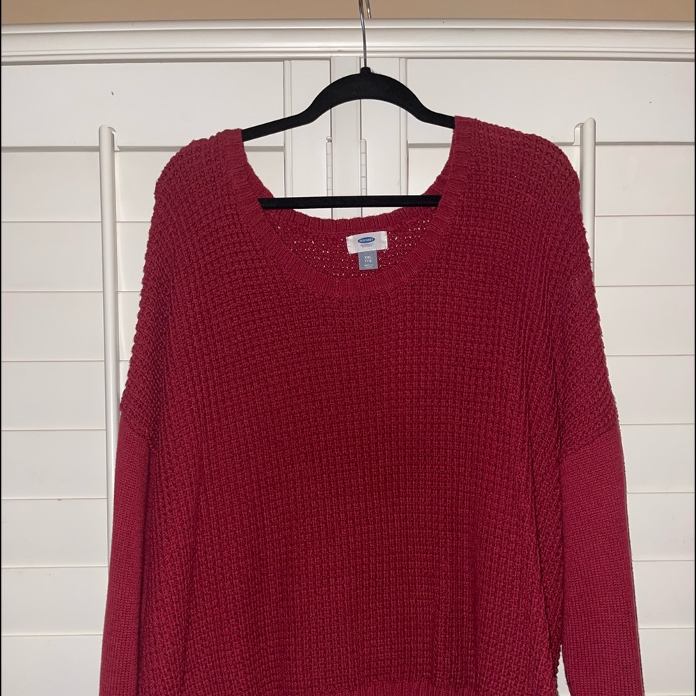 Old Navy Rust Color “OVERSIZED SWEATER “ Size XXL TTG Never worn